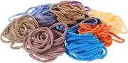 LALAFINA DIY Jewelry Making String Pcs Braided Rope Refill Pack Comfortable Stretchy Elastic Cord for Crafting