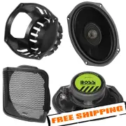 BOSS Audio BHD14 Harley Davidson 6 x 9 Inch Saddlebag Speaker Kit