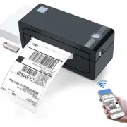 Bluetooth Thermal Shipping Label Printer – JADENS Wireless 4X6 Shipping Label Pr