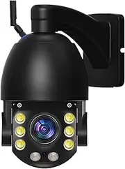 WiFi IP Camera 4K 8MP 50X Zoom Outdoor PTZ Security Camera Home Security Protection Metal Shell Waterproof CCTV Video Cam(A/U,8MP 50X Add 64GB)