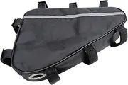 Battery Pouch Triangle - Cycle Battery Bag, Cycle Battery Holder | Lithium Battery Pouch with Padding Canvas Battery, Electric Cycle Secure Water Resistant Pouch for Storage Mountain Road Trip