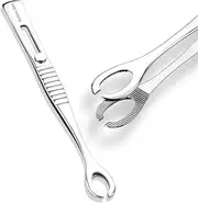 Multi Purpose Body Piercing Standard Forester Slotted Tweezer Body Piercing Tool with Sliding Easy Lock