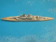 1/2400 Handpainted WWII British Battlecruiser HMS REPULSE