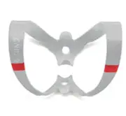 Hygenic Fiesta Color Coded Clamp #9 (Red) winged metal dam clamp