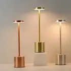 Rechargeable Desktop Night Light Touch Sensor LED Reading Lamp Table Lamp