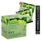 BSY Noni Black Hair Magic Hair Color Shampoo (12 ml x 12 Sachets) Free Shipping