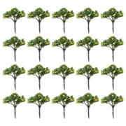 DIY Model Trees 20 Pcs Architecture Tree Orange Fruit Tree Model Plastic