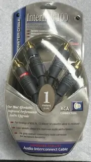 Interlink 100 Cable Set Monster Cable 24K Gold Contact Connectors
