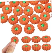 HOODANCOS 50 Pack Mini Erasers Halloween Pumpkin Shape Animal Erasers Boys and Girls Stationery Classroom Rewards