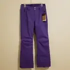 NEW North Face Womens Small Purple Snow Ski Pants Snowboard Snowsuit Suit NWT S
