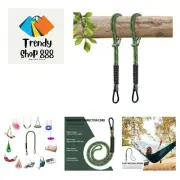 Heavy Duty Tree Swing Ropes, Hammock Tree Straps Hanging Kit, for Outdoor Swi...