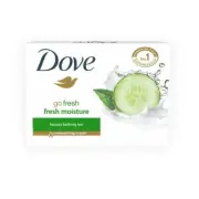 Dove Go Fresh Moisture Bathing Bar With Moisturising Glowing & smooth Skin 75g