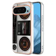YB IMD Series Style-D TPU Case For Google Pixel 9, Electroplating IMD Slim Phone Cover