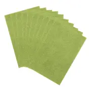 10 Sheets Glitter Foam Sheets Craft Adhesive Sheets EVA Foam Sheets light Green