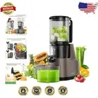 Premium Slow Masticating Juicer - 4.35'' Feed Chute & BPA-Free Construction