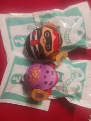 McDonald's 2023 Squishmallows Hamburglar and Grimace new sealed in bag!!