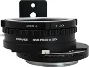 [XPIMAGE] Shift Lens Mount Adapter Ring for Pentax 645 Lens to Fujifilm GFX Camera