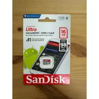 在飛比找蝦皮購物優惠-SanDisk microSDHC 記憶卡 16GB