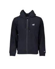 Tommy Hilfiger ZipUp Hoodie Small Logo Men Blue Sweaters