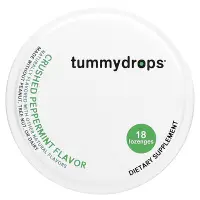 在飛比找iHerb優惠-[iHerb] Tummydrops 壓碎薄荷錠劑，18 錠