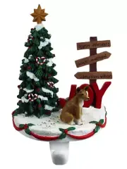 Basenji Stocking Holder Hanger