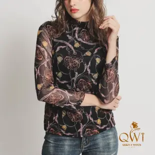 【QWI】歐系頂規新織法3層100%蠶絲上衣-二件組(蠶絲緞織)