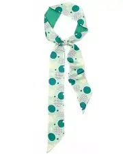 Silk Head Scarf -70"x3"Satin Neck Scarf Women Fashion Silk Hair Wrap Scarf fo...