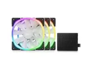 NZXT AER RGB 2 120mm RGB White Fluid Dynamic Bearing PWM Fan & Fan Controller
