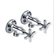 Fienza Houston Chrome Solid Brass Jumper Valve Washing Machine Assemblies