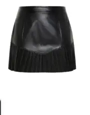 City Chic Small Skirt Penelope BLack Plus Size 16