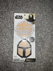 Pancake/ Egg Silicone Breakfast Molds Mandalorian Star Wars NEW