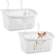 GALPADA 2Pcs Chinchilla Bed Hanging Baskets Plastic Hamster Nests for Pets Stylish and Comfortable Rat Bed Hamster Supplies for Sugar Gliders Mice and Gerbils