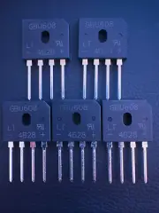 5Pcs GBU608 LITE-ON Bridge Rectifier Diode 1-Ph 800V 6A GBU 4-SIP