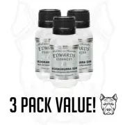 Edwards Essences KOOKABURRA GIN Spirit Essence - 3 Pack Value Free Shipping!