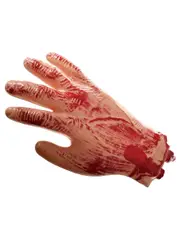 Bloody Severed Hand Halloween Haunted House Prop
