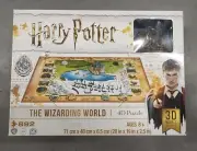 4D Cityscape Harry Potter Wizarding World Hogwarts & Hogsmeade Puzzle Sealed New