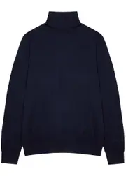 Paul Smith Roll-neck Wool Jumper - Navy - XL XL