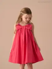 Angel & Rocket Pink Libby Pink Bow Swing Dress (AN7717) | $83 - $99