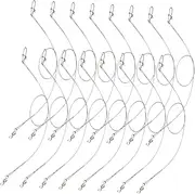 24pcs Fishing Lines Anti-wear Thread Pin Fishing Supplies for Fish Leaders for Freshwater and Saltwater