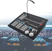 DMX Controller,Disco Lighting Controller,Professional Stage DJ Controller with LED Digital Display,Light Mixers Controller Panel,for Dj Lights Par Lights Moving Head Lights Party Lights