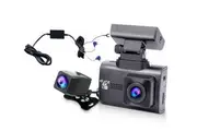 Elinz 4K 2K Dual Dash Cam WiFi GPS Car Camera Recorder WDR Night Vision Hardwire Kit