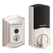 Kwikset 959TRLFPRT Halo Traditional SmartKey Electronic Fingerprint Keyless Entr