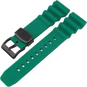 [TQTYFPVQT] Silicone Watch Strap 20mm 22mm Universal Replacement Watch Strap for Men Women