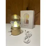 復古燈泡造型小夜燈附USB電源線/聖誕交換禮物