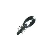 Berkley PowerBait Chigger Craw Soft Bait 4" Black Blue Fleck 9/Pack 1307365