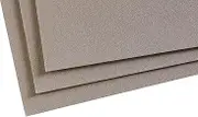 Clairefontaine - Ref 197023C - Pastelmat Card Sheets (Pack of 5 Sheets) - 360gsm Card - 24 x 32cm - Dark Grey Colour - Specially Formulated for Use with Pastels