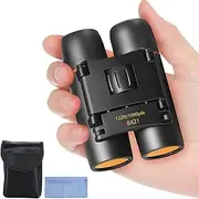 [AHFLRITO] Compact Binoculars, Lightweight Foldable Small Binoculars for Adults and Kids, Portable Waterproof for Bird Watching, Traveling, Theater, Opera, Concert, Hiking, Sightseeing