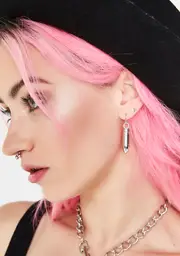 Roulette Game Bullet Earrings