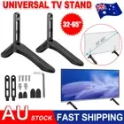 Table TV Stand Bracket Base Pedestal Top Mount For for 32-65'' LED LCD Plasma TV