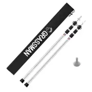 Aluminum Tarp Poles for Tent, Adjustable Lightweight Camping Telescoping